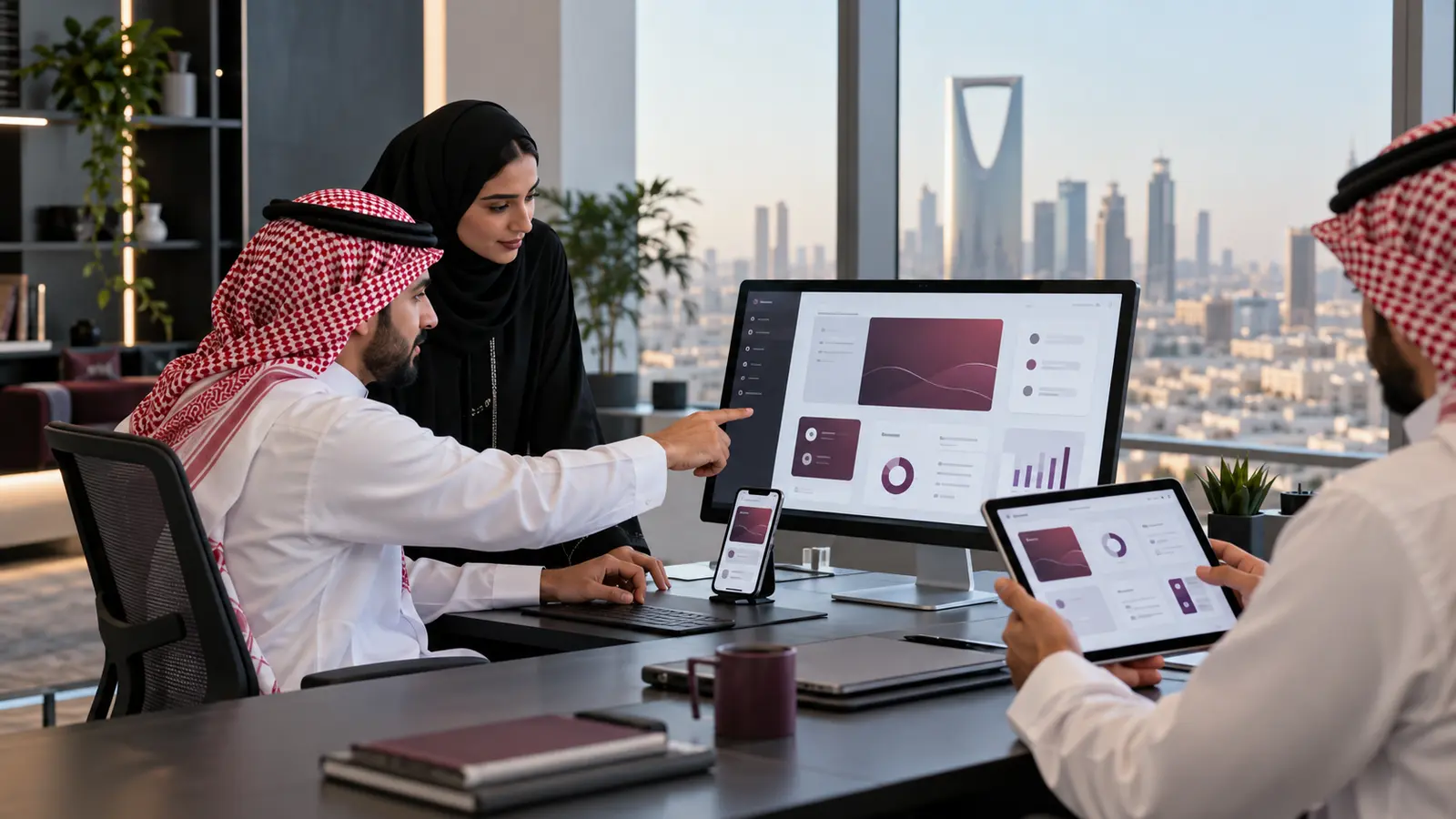 تطبيقات الشركات المخصصة